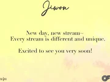 jiwon4u from Chaturbate is Freechat