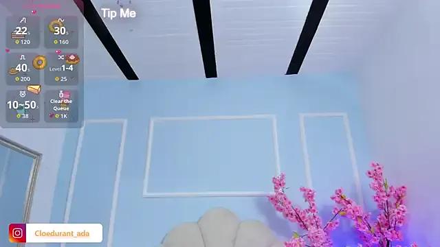 Cloedurant from StripChat is Freechat