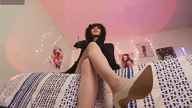 GothBella from StripChat is Freechat