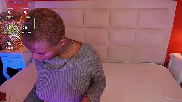 KenyaMystic from StripChat is Freechat