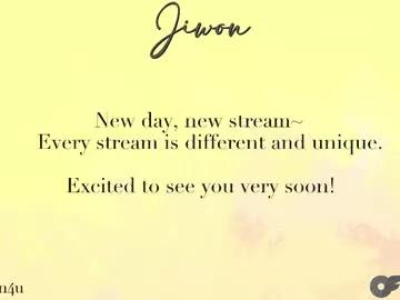 jiwon4u on Chaturbate