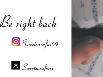 sweetsarafoxxx on Chaturbate 