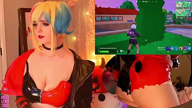 StripChat Angel-Lewd-Cake is Freechat Angel-Lewd-Cake — Sloppy blowjob5min toy ctrl